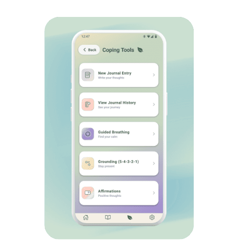 Coping Toolbox Screen